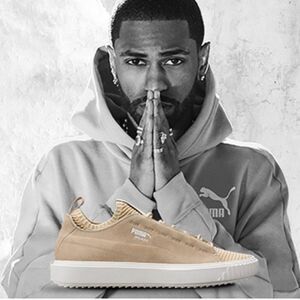 Puma Breaker sneaker, Big Sean, peach pink, Sz: 5.5